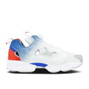 【 REEBOK INSTAPUMP FURY 039 HUMBLE BLUE 039 / WHITE HUMBLE BLUE STERLING GREY 】 リーボック 白色 ホワイト 青色 ブルー 灰色 グレー インスタポンプフューリー スニーカー メンズ