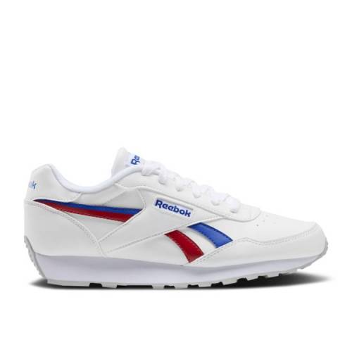 【 REEBOK REWIND RUN 'WHITE COBALT RED' / FOOTWEAR WHITE BRIGHT COBALT 】 リーボック ラン 白色 ホワイト スニーカー メンズ