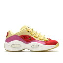 【 REEBOK BBC ICE CREAM X QUESTION LOW 039 YELLOW RED 039 / YELLOW RED PINK 】 リーボック クリーム クエスチョン 黄色 イエロー 赤 レッド ピンク アイスクリーム スニーカー メンズ