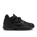 y REEBOK PUMP COURT 'TRIPLE BLACK' / BLACK BLACK PRIMAL RED z [{bN |v R[g F ubN  bh Xj[J[ Y