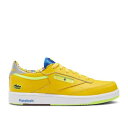 【 REEBOK ILLUMINATION'S MINIONS X CLUB C 85 J 'MINIONS' / PRIMAL YELLOW HUMBLE BLUE SILVER 】 リーボック クラブ 黄色 イエロー 青色 ブルー 銀色 シルバー ジュニア キッズ ベビー マタニティ スニーカー