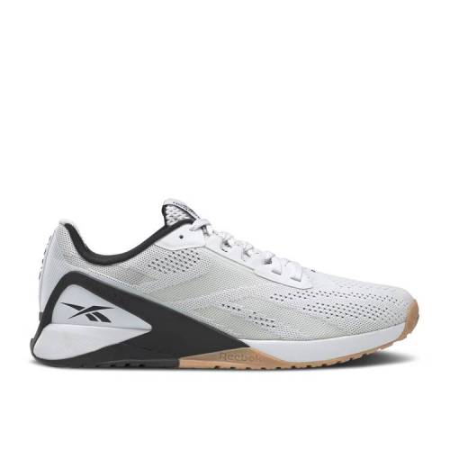 【 REEBOK NANO X1 'WHITE BLACK' / WHITE BLACK RUBBER GUM 】 リーボック ナノ 白色 ホワイト 黒色 ブラック ラバー スニーカー メンズ