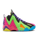 【 REEBOK NERF X KAMIKAZE 2 J 'BACKBOARD BREAKER' / BLACK PROUD PINK SOLAR LIME 】 リーボック カミカゼ 黒色 ブラック ピンク ライム ジュニア キッズ ベビー マタニティ スニーカー(4)
