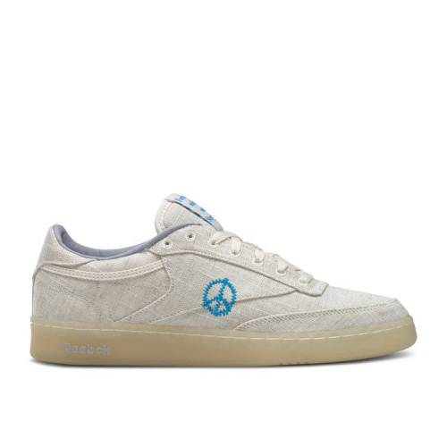 【 REEBOK STORY MFG X CLUB C 85 'NON-DYED' / NON DYED NON DYED WASHED YELLOW 】 リーボック クラブ 黄色 イエロー 'NONDYED' スニーカー メンズ