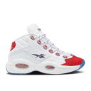 【 REEBOK QUESTION MID OG BIG KIDS 'RED TOE' 2020 / FOOTWEAR WHITE FOOTWEAR WHITE 】 リーボック クエスチョン ミッド 白色 ホワイト クエスチョンミッド ジュニア キッズ ベビー マタニティ スニーカー(4)