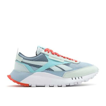 リーボック REEBOK リーボック クラシック レザー レガシー 青色 ブルー アクア 'CHALK BLUE' スニーカー メンズ 【 LEGACY REEBOK CLASSIC LEATHER CHALK BLUE DIGITAL GLOW AQUA DUST 】