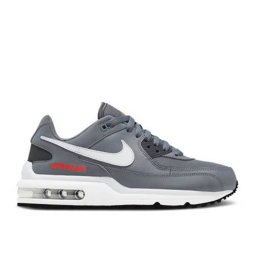  NIKE AIR MAX WRIGHT GS 'COOL GREY BRIGHT CRIMSON' / COOL GREY BRIGHT...