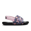 【 NIKE KAWA SLIDE SE LB TD 'PINK FOAM BUTTERFLY' / PINK FOAM BLACK 】 サンダル ピンク 黒色 ブラック ベビー ナイキ