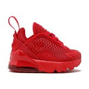 【 NIKE AIR MAX 270 TD 'UNIVERSITY RED' / UNIVERSITY RED UNIVERSITY RED 】 マックス 赤 レッド エアマックス ベビー ナイキ