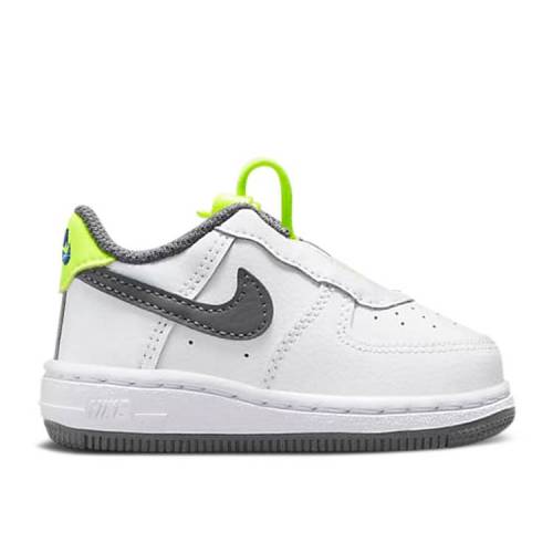 【 NIKE FORCE 1 TOGGLE TD 'WHITE VOLT' / WHITE VOLT GAME ROYAL IRON GREY 】 白色 ホワイト ゲーム..