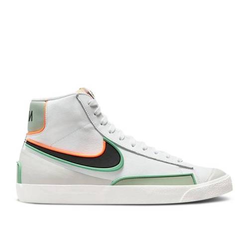 【 NIKE BLAZER MID '77 INFINITE 'WHITE ROMA GREEN' / WHITE BLACK JADE SMOKE ROMA 】 ブレイザー ミッド ローマ 白色 ホワイト 黒色 ブラック 翡翠 ジェード スニーカー メンズ ナイキ
