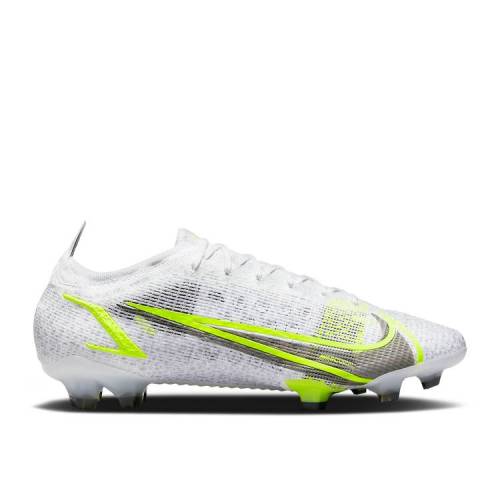 y NIKE MERCURIAL VAPOR 14 ELITE FG 'WHITE VOLT' / WHITE METALLIC SILVER VOLT z G[g F zCg F Vo[ Xj[J[ Y iCL