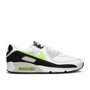 y NIKE AIR MAX 90 'WHITE HOT LIME' / WHITE BLACK NEUTRAL GREY HOT z }bNX F zCg F ubN DF O[ GA}bNX Xj[J[ Y iCL