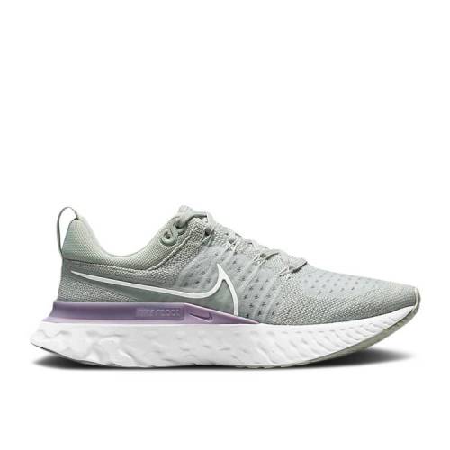 【 NIKE WMNS REACT INFINITY RUN FLYKNIT 2 'LIGHT SILVER LILAC' / LIGHT SILVER INFINITE LILAC 】 リアクト ラン フライニット 銀色 シルバー スニーカー レディース ナイキ