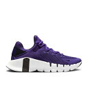 【 NIKE FREE METCON 4 'COURT PURPLE' / COURT PURPLE BLACK WHITE COURT 】 フリー コート 紫...