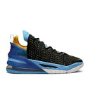【 NIKE LEBRON 18 EP 'LAKERS HERITAGE' / BLACK UNIVERSITY GOLD COAST 】 レブロン 黒色 ブラ...