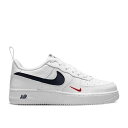 【 NIKE AIR FORCE 1 LOW GS 'PATRIOTS' / WHITE UNIVERSITY RED PURE PLATINUM MIDNIGHT NAVY 】 白色 ホワイト 赤 レッド ピュア プラチナム 紺色 ネイビー エアフォース ジュニア キッズ ベビー マタニティ スニーカ