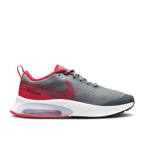  NIKE AIR ZOOM ARCADIA GS 'SMOKE GREY UNIVERSITY RED' / SMOKE GREY BL...