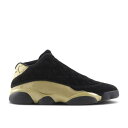 【 AIR JORDAN JORDAN 13 RETRO LOW 'JORDAN BRAND CLASSIC' / BLACK METALLIC GOLD 】 ...