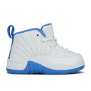 【 AIR JORDAN AIR JORDAN 12 RETRO GP 'UNIVERSITY BLUE' / WHITE UNIVERSITY BLUE 】 ナイキ 白色 ホワイト 青色 ブルー エアジョーダン ジュニア キッズ