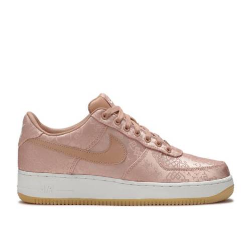 ナイキ クロット プレミアム ゴールド ローズ 白色 ホワイト 茶色 ブラウン エアフォース 'ROSE SILK' スニーカー メンズ 【 NIKE CLOT X AIR FORCE 1 LOW PREMIUM GOLD / ROSE GOLD WHITE GUM LIGHT BROWN 】 メンズ ス