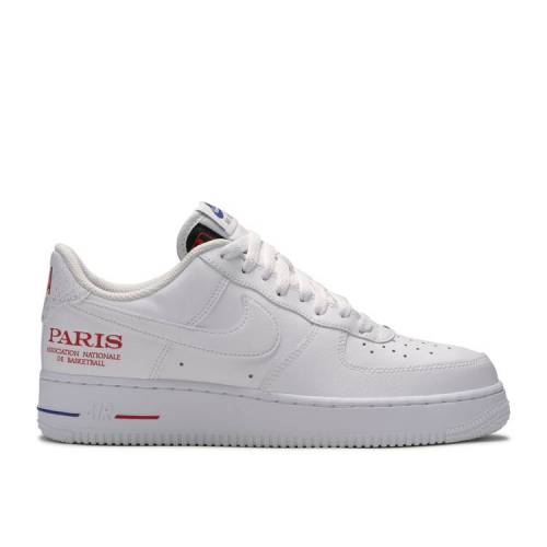 y NIKE NBA X AIR FORCE 1 LOW 'PARIS GAME 2020' / WHITE UNIVERSITY RED RUSH BLUE z Q[ F zCg  bh bV F u[ GAtH[X Xj[J[ Y iCL