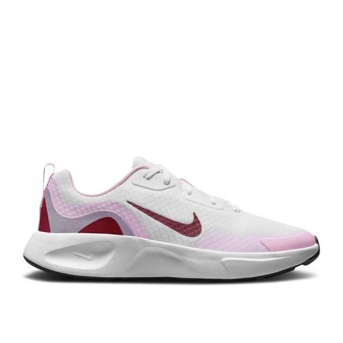 【 NIKE WEARALLDAY GS 'WHITE DARK BEETROOT' / WHITE PINK FOAM DARK SMOKE GREY 】 白色 ホワイト ピンク 灰色 グレー ジュニア キッズ ベビー マタニティ スニーカー ナイキ 1