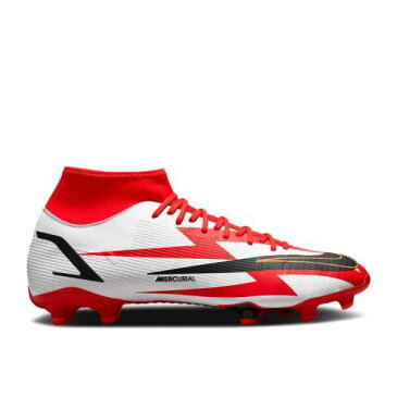 ナイキ NIKE アカデミー 赤 レッド 白色 ホワイト 橙 オレンジ 黒色 ブラック 'CHILE RED' スニーカー メンズ 【 RED ORANGE NIKE MERCURIAL SUPERFLY 8 ACADEMY CR7 MG CHILE WHITE TOTAL BLACK 】