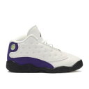【 AIR JORDAN JORDAN 13 RETRO TD 'LAKERS' / WHITE BLACK COURT PURPLE 】 ナイキ サーティーン...