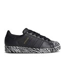 y ADIDAS WMNS SUPERSTAR 'ZEBRA PRINT' / CORE BLACK GOLD METALLIC CLOUD z AfB_X X[p[X^[ RA F ubN S[h Xj[J[ fB[X