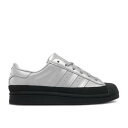 【 ADIDAS WMNS SUPERSTAR 'SILVER METALLIC BLACK' / SILVER METALLIC CORE BLACK GREY 】 アディダス スーパースター 銀色 シルバー コア 黒色 ブラック 灰色 グレー スニーカー レディース(4)
