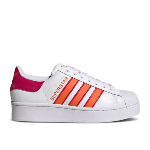  ADIDAS WMNS SUPERSTAR BOLD 'K-POP PACK / CLOUD WHITE ORANGE BOLD PINK  ǥ ѡ  ۥ磻   ԥ 'KPOP ˡ ǥ