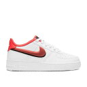 【 NIKE AIR FORCE 1 LV8 GS 'DOUBLE SWOOSH - BRIGHT CRIMSON' / WHITE BLACK BRIGHT CRIMSON 】 スウッシュ スウォッシュ 白色 ホワイト 黒色 ブラック クリムゾン エアフォース ジュニア キッズ ベビー マタニティ(4)