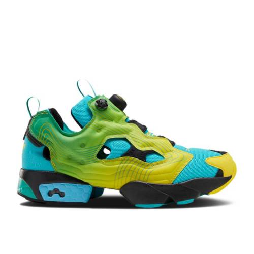 【 REEBOK CHROMAT X INSTAPUMP FURY OG 'EMERALD' / EMERALD ALERT YELLOW GLACIER 】 リーボック 黄色 イエロー インスタポンプフューリー スニーカー メンズ