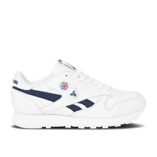 【 REEBOK PALACE X CLASSIC PUMP 'WHITE VECTOR NAVY' / WHITE VECTOR NAVY VECTOR BLUE 】 リーボック クラシック ポンプ 白色 ホワイト 紺色 ネイビー 青色 ブルー スニーカー メンズ