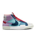 【 NIKE ZOOM BLAZER MID PREMIUM SB 'MOSAIC PACK - MULTI' / LILAC COPA DUTCH BLUE ...