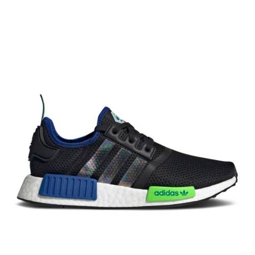 【 ADIDAS NMD_R1 J 'GAIA SPACE MISSION' / CORE BLACK SUPPLIER COLOUR SOLAR 】 アディダス コア 黒色 ブラック ジュニア キッズ ベビー マタニティ スニーカー