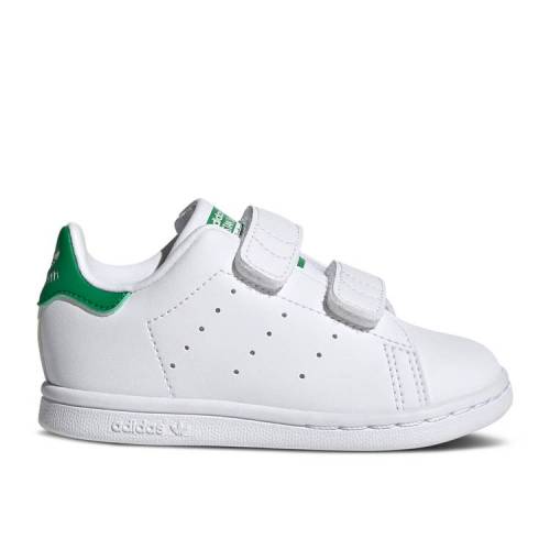 アディダス ADIDAS アディダス 白色 ホワイト 緑 グリーン スタンスミス 'WHITE GREEN' ベビー 【 GREEN ADIDAS PRIMEGREEN INFANT CLOUD WHITE 】