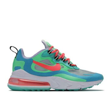 ナイキ NIKE エア マックス リアクト 緑 グリーン エアマックス 'ELECTRO LAGOON' スニーカー レディース 【 AIR GREEN NIKE WMNS 270 REACT ELECTRO FLASH CRIMSONBLUE LAGOON 】