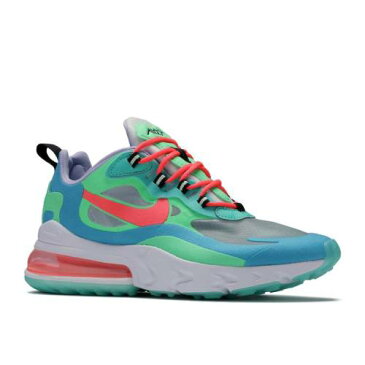 ナイキ NIKE エア マックス リアクト 緑 グリーン エアマックス 'ELECTRO LAGOON' スニーカー レディース 【 AIR GREEN NIKE WMNS 270 REACT ELECTRO FLASH CRIMSONBLUE LAGOON 】