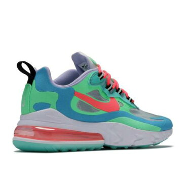 ナイキ NIKE エア マックス リアクト 緑 グリーン エアマックス 'ELECTRO LAGOON' スニーカー レディース 【 AIR GREEN NIKE WMNS 270 REACT ELECTRO FLASH CRIMSONBLUE LAGOON 】
