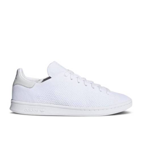 【 ADIDAS STAN SMITH PRIMEKNIT 'TRIPLE WHITE' / FOOTWEAR WHITE FOOTWEAR WHITE 】 アディダス 白色 ホワイト スタンスミス スニーカー メンズ