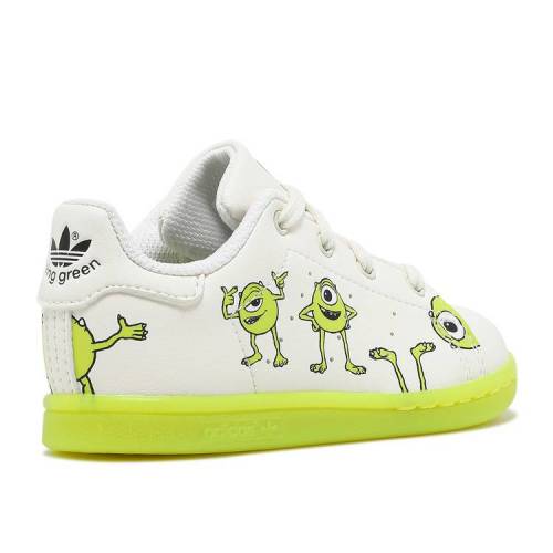 アディダス ADIDAS アディダス 白色 ホワイト コア 黒色 ブラック INC. スタンスミス 'MIKE WAZOWSKI' ベビー 【 ADIDAS MONSTERS X INFANT OFF WHITE PANTONE CORE BLACK 】