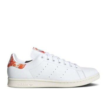 アディダス ADIDAS アディダス 白色 ホワイト コア 黒色 ブラック スタンスミス 'WHITE ORANGE' スニーカー メンズ 【 ADIDAS CLOUD WHITE OFF CORE BLACK 】