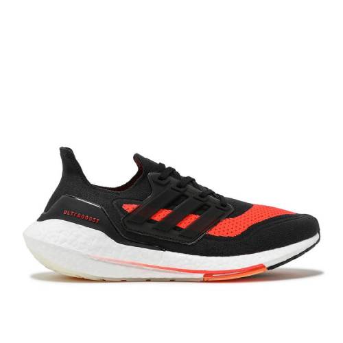 y ADIDAS ULTRABOOST 21 'CARBON SOLAR RED' / CARBON CORE BLACK SOLAR RED z AfB_X J[{ RA F ubN  bh Xj[J[ Y