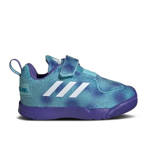 【 ADIDAS MONSTERS INC. X ACTIVEPLAY INFANT BEST SCARER / SONIC AQUA CLOUD WHITE LIGHT 】 アディダス アクア 白色 ホワイト ベビー