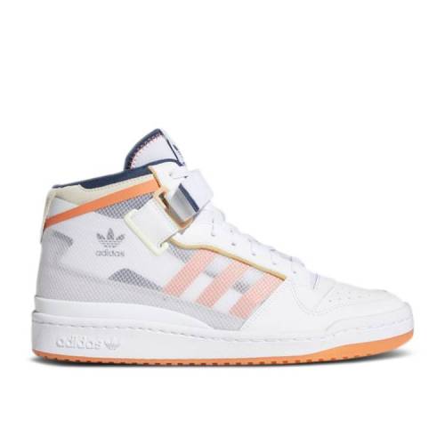 y ADIDAS FORUM MID TT 'WHITE ACID ORANGE' / CLOUD WHITE HAZY COPPER ACID z AfB_X tH[ ~bh F zCg F Rbp[ Xj[J[ Y