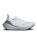 【 ADIDAS ULTRABOOST 21 J 'CRYSTAL WHITE SILVER' / CRYSTAL WHITE CRYSTAL WHITE 】 アディダス 白色 ホワイト ジュニア キッズ ベビー マタニティ スニーカー