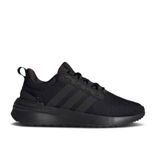 楽天スニケス【 ADIDAS RACER TR21 J 'BLACK CARBON' / CORE BLACK CORE BLACK CARBON 】 アディダス コア 黒色 ブラック カーボン ジュニア キッズ ベビー マタニティ スニーカー