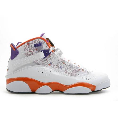 y AIR JORDAN 6 RINGS 'PHOENIX' / WHITE VARSITY PURPLE ORANGE z iCL O F zCg  p[v  IW GAW[_ Xj[J[ Y